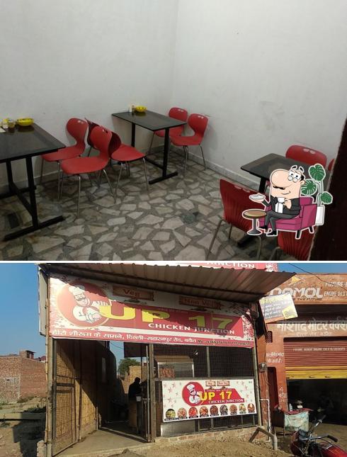 The interior of Up17 Chicken Junction