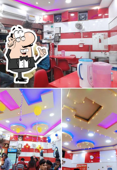 The interior of Royal Biriyani