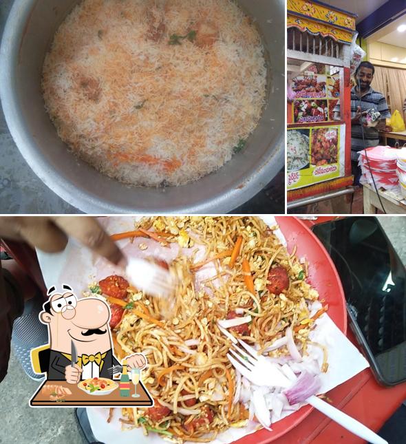 Pad thai at Sai Nikhil Noodles Friedrice