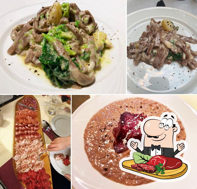 C'è un'ampia scelta di piatti per gli amanti della carne