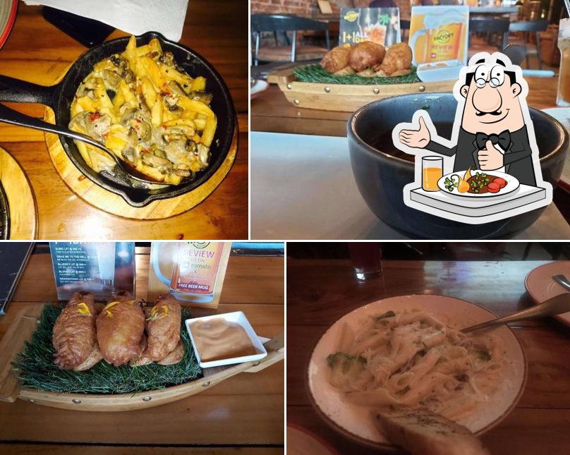 Food at Factory beer cafe