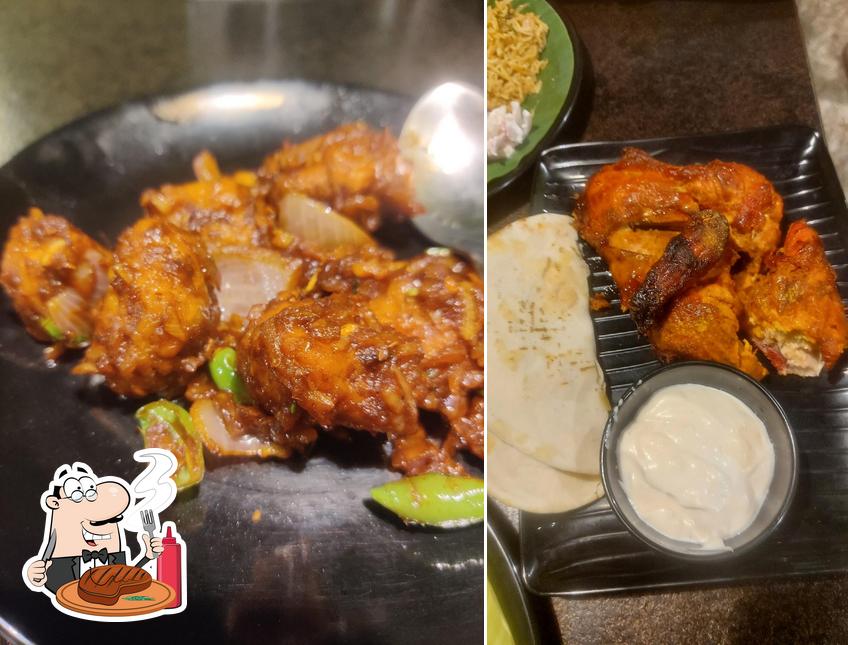 Absolute Biriyani - Ekkatuthangal serves meat dishes