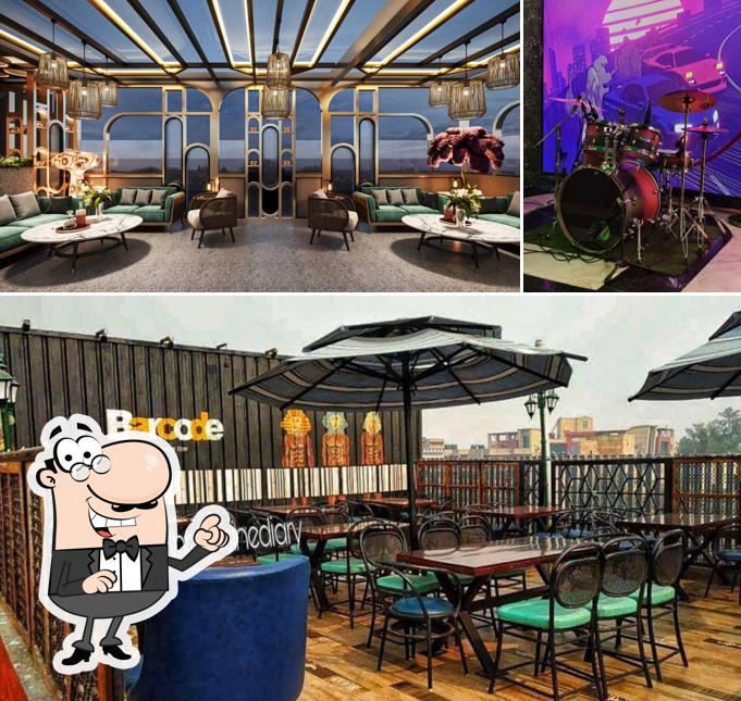 Barcode is distinguished by interior and exterior