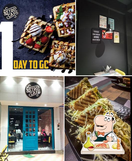 Try out seafood at Retro cafe