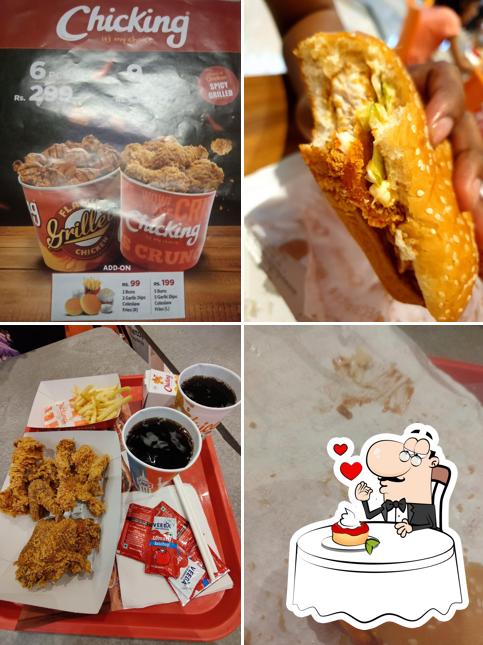 Chicking serves a variety of desserts