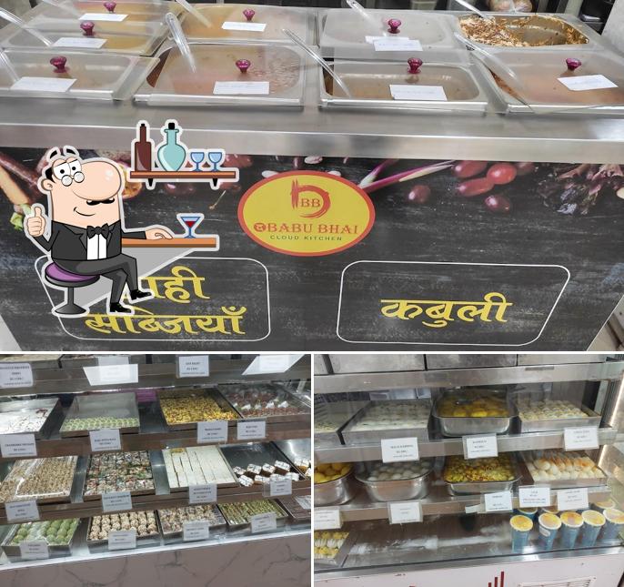 The interior of DE BABU BHAI CLOUD KITCHEN