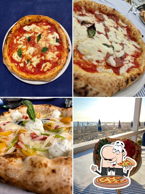 Scegli tra le molte varianti di pizza