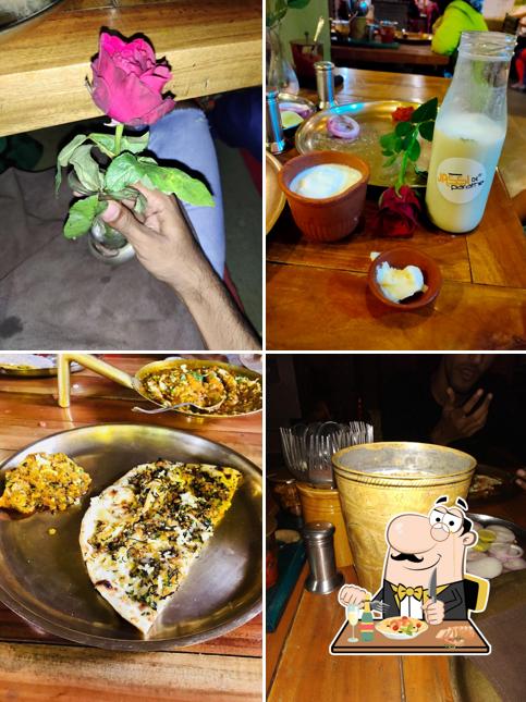 Food at Jassi De Parathe