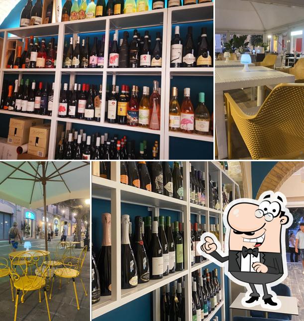 Gli interni di Bellavista Eno Bar