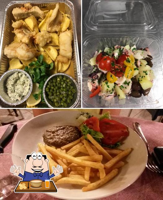 Platti al Osteria Del Vapore