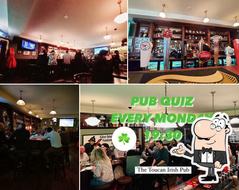 Gli interni di The Toucan Irish Pub