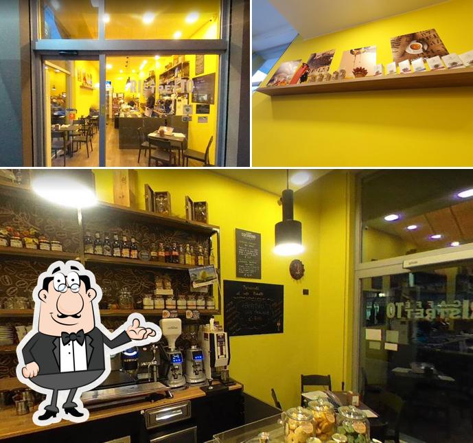 Gli interni di Caffè RIstretTO