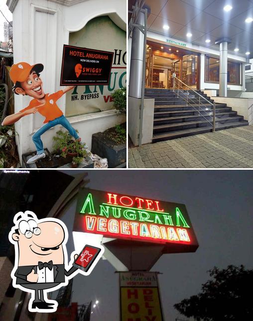 Check out how Hotel Anugraha looks outside