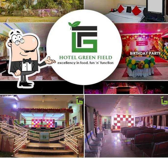 The interior of Hotel Green Field