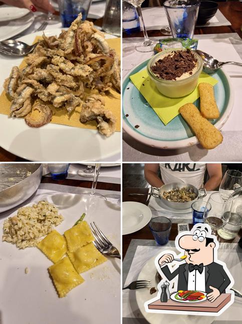 Cibo al Il Pescato del Canevone