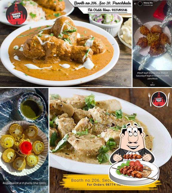 Food at Ghanta Ghar Bistro