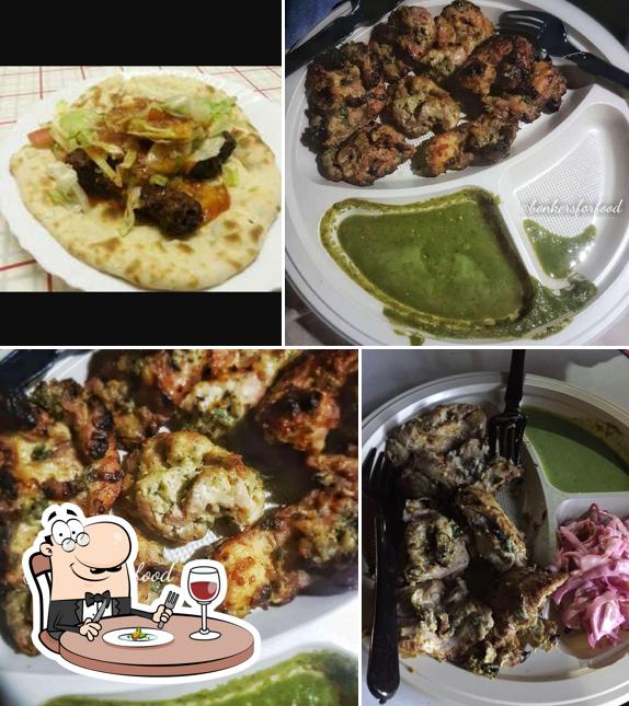 Food at Master of Kabab