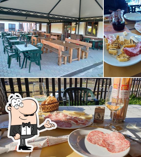 Gli interni di Osteria Polenta e Salame