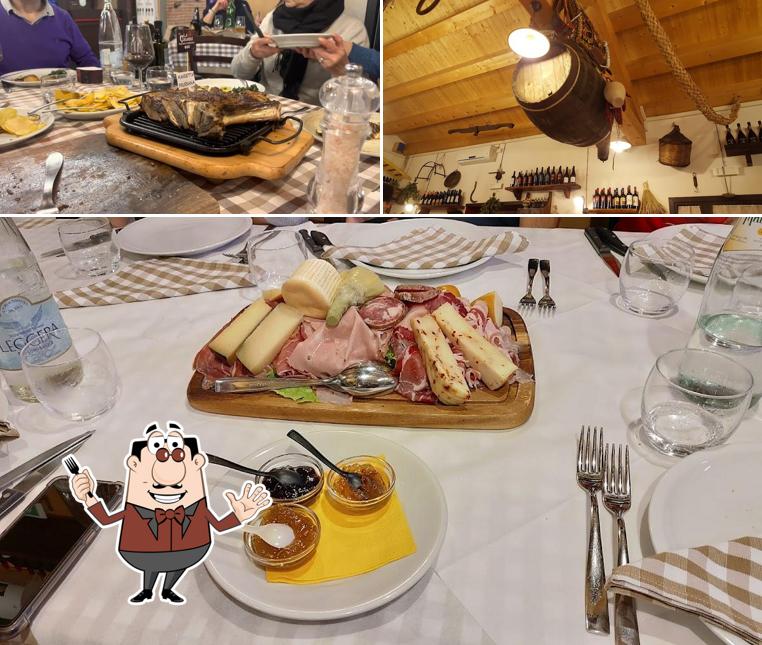 Cibo al Trattoria carnezzeria la chianina