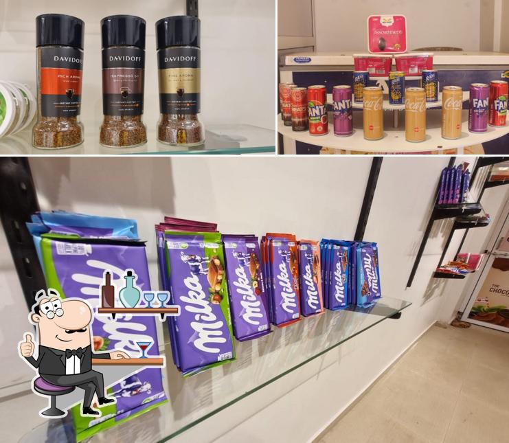 The interior of The Chocolate Box