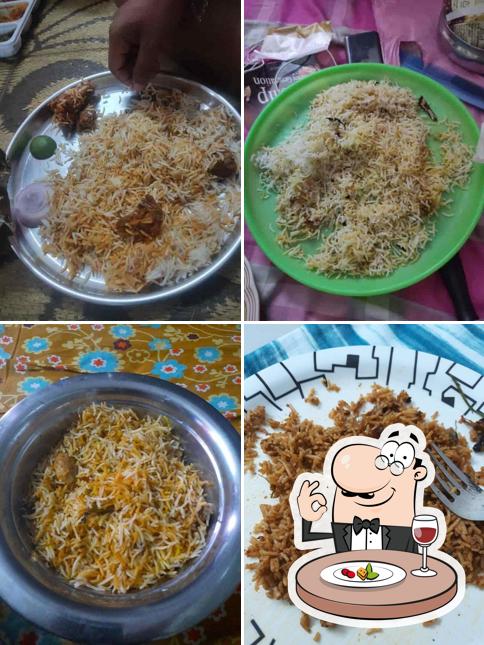 Food at The Biriyani Club