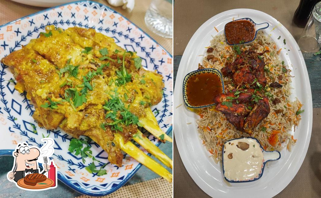 Al Zargham Family Restaurant serves meat dishes