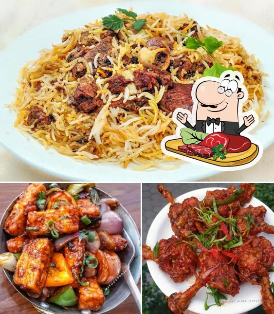 Biryani corner provides meat meals