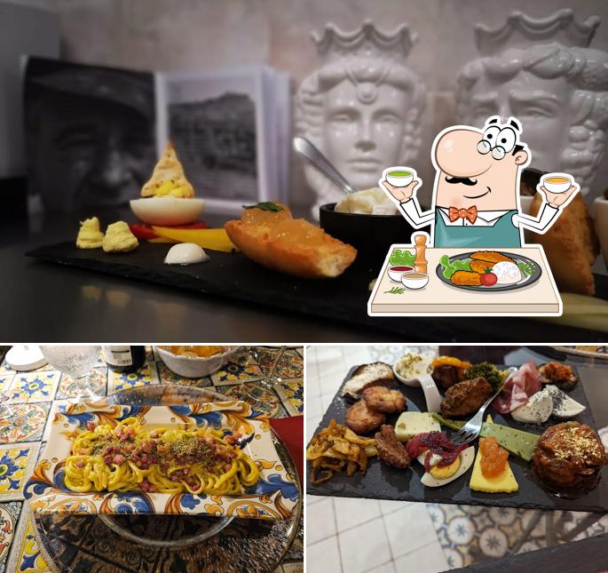 Cibo al Bistrò Siciliano Con Giardino Paradiso