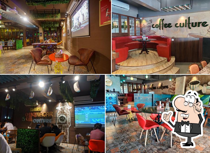 The interior of Coffee Culture