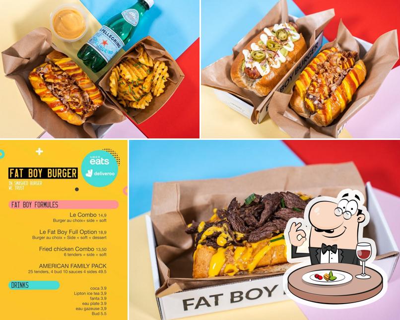 Nourriture à Fat Boy Burger