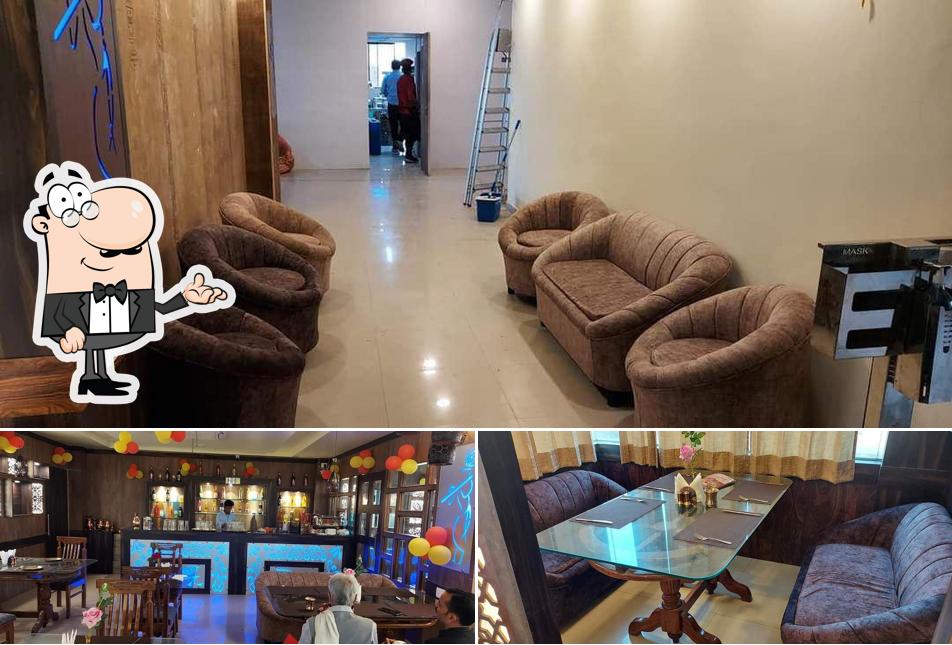 The interior of Ganga Ram - Family Restaurant (Pure Veg)
