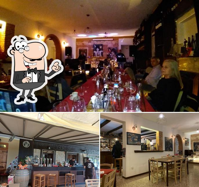 Dai un'occhiata agli interni di Osteria S'ciavinaro