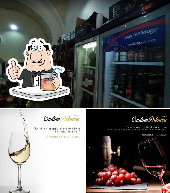 La foto della bevanda e interni di Cantine Palmieri