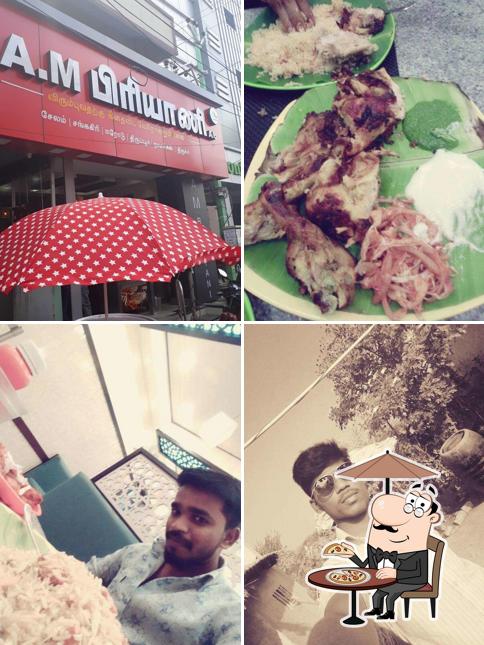 The exterior of A.M Biriyani