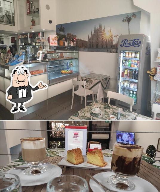 Dai un'occhiata agli interni di Cavalieri Elite caffè