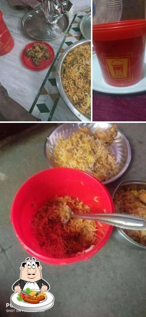 Food at HBB Biryani Bucket