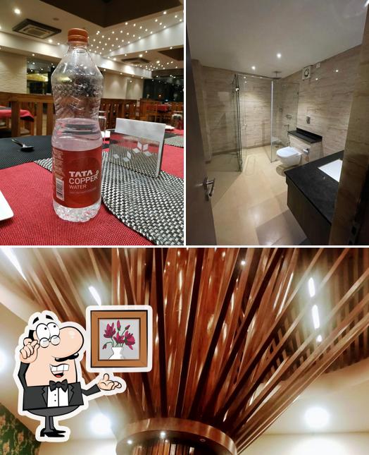 The interior of Hotel I-TOWNe' (unit of Hotel Shivam International)