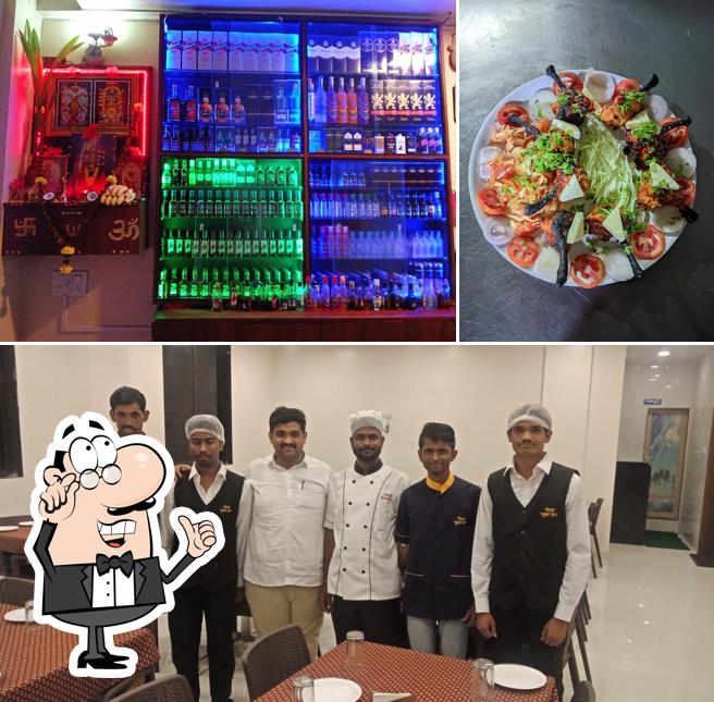 Among different things one can find interior and food at Hotel Neelam Bar and Family restaurant and loding