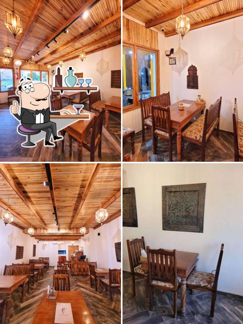 The interior of Indian Chai House