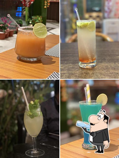 Order a drink from the menu