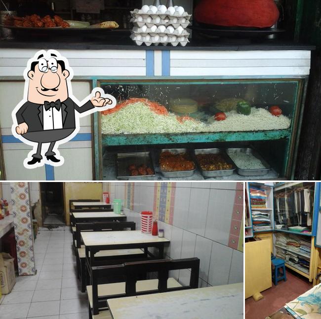 The interior of Mita Cabin