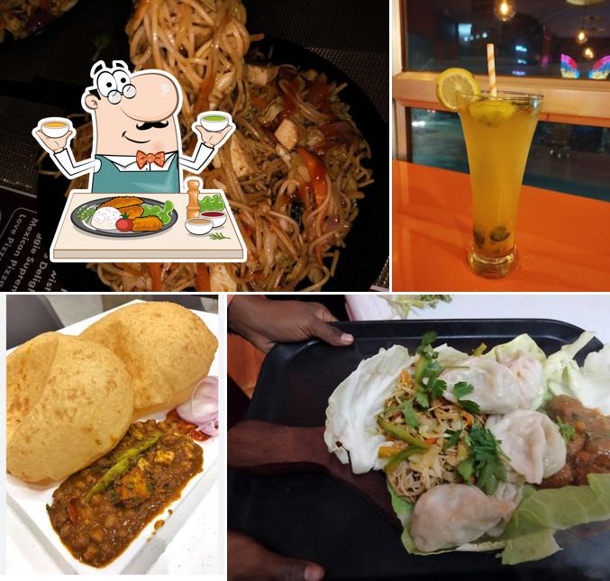 Food at Gaya Momo Amore