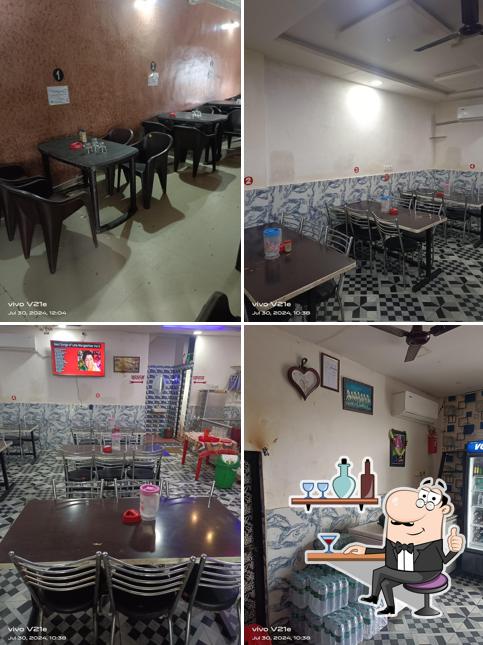 The interior of NEW CHOUHAN RESTAURANT & BAR