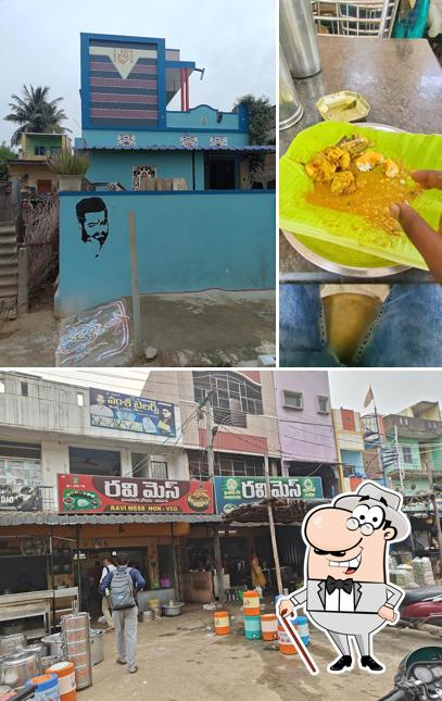 The exterior of Ravi mess