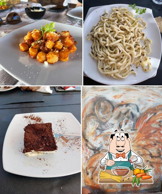 Spaghetti alla bolognese al Ristorante La Fortezza - Radicofani (si)