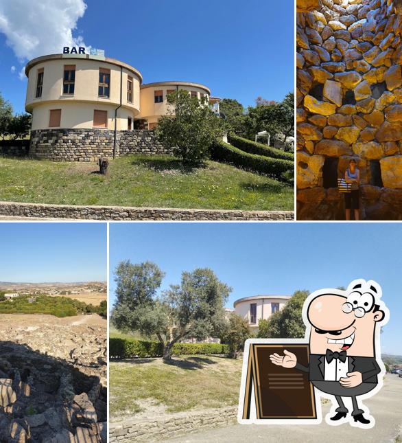 Gli esterni di Su Nuraxi Agriturismo-Hotel