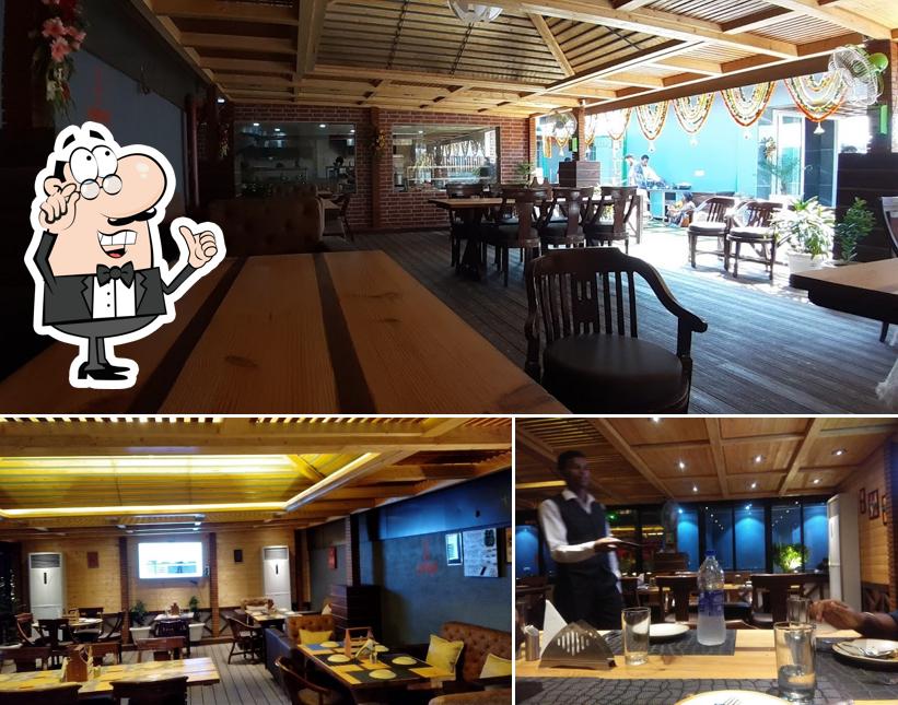Check out how The Sky Route Restaurant looks inside