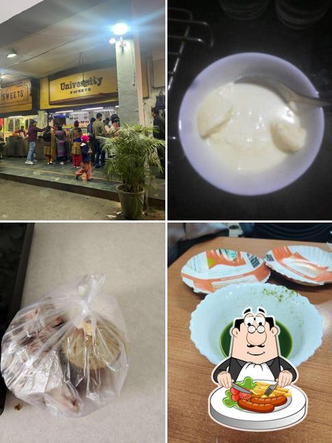 Food at University Sweets