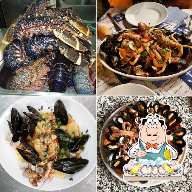 Ordina la cucina di mare a Ristorante Pizzeria Langione a Mare