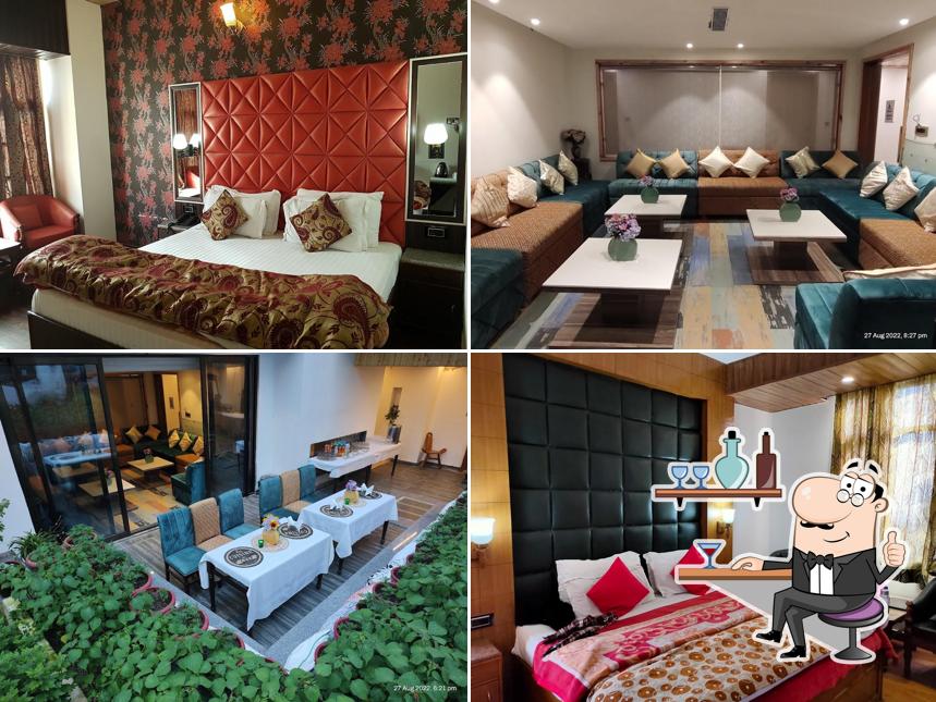 The interior of Sagrika Resort - Luxury Resort I Hotels in Dalhousie Best Resort in Dalhousie Dalhousie hotels